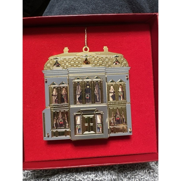 Bing & Grondahl Other - Bing And Grondahl Jersey House Vintage Brass Ornament With Box